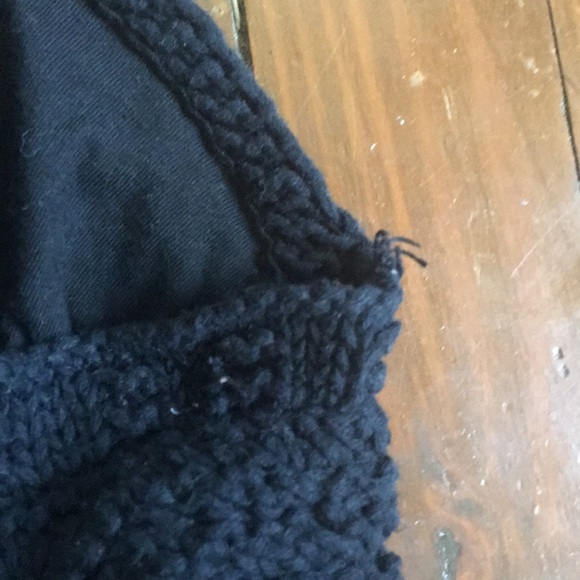 Knit black brallette - Picture 4 of 5